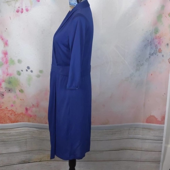Classiques Entier Nordstrom‎ Blue Dress Size 10 NWT - Picture 4 of 8